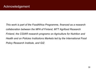 Kenyan perceptions of aflatoxins: An analysis of raw milk consumption