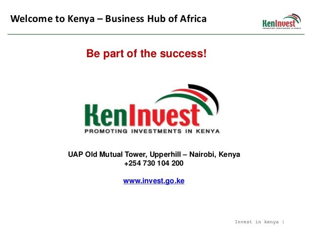 Africa Singapore Business Forum 2018 Kenya