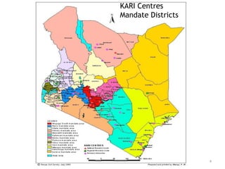 KARI Centres
Mandate Districts




                    4
 