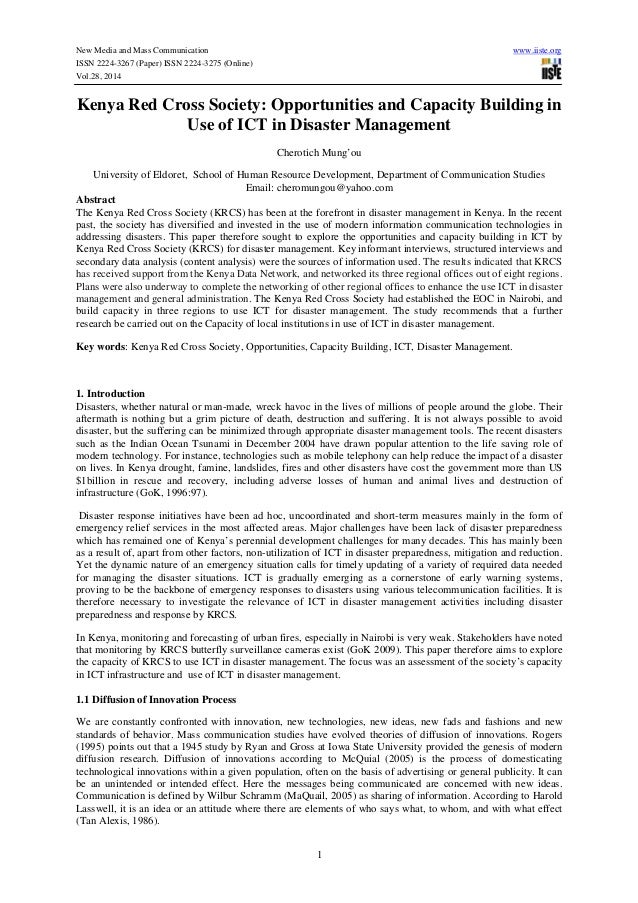 Kenya red cross society