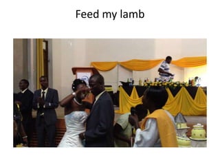 Feed my lamb
 