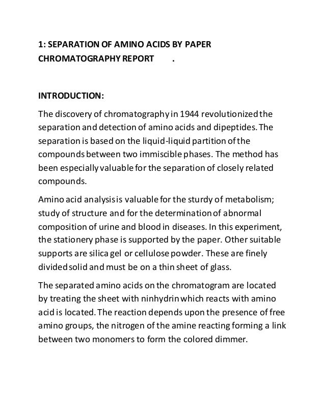 Kenyatta University Biochem 1 St Pract Report