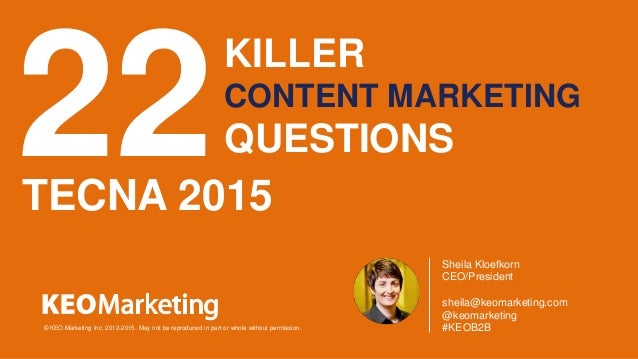 Questions On Choosing Content Marketing
