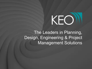 The Leaders in Planning,
Design, Engineering & Project
      Management Solutions
 
