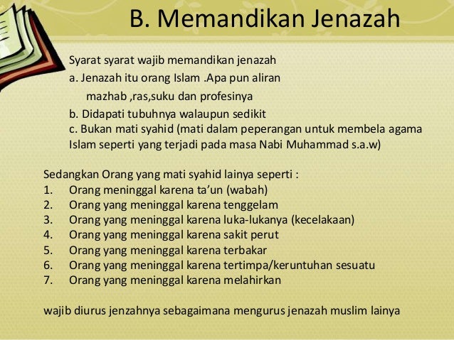 Kepedulian Umat Islam Terhadap Jenazah