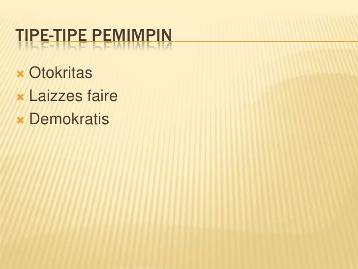 Kepemimpinan