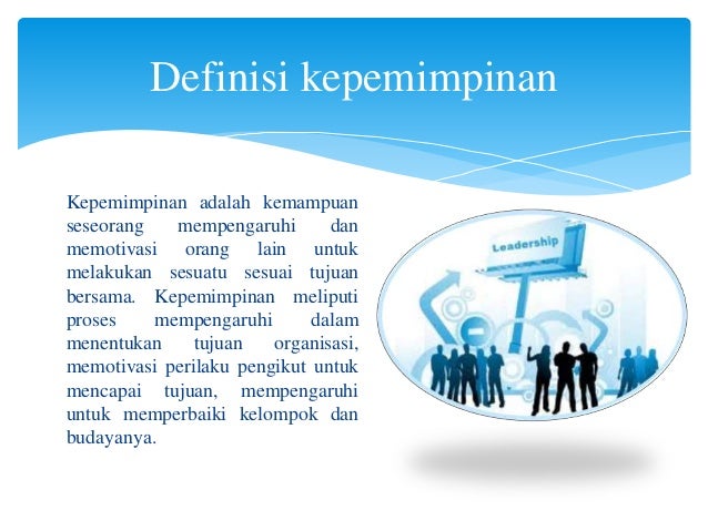 Kepemimpinan Dalam Materi Kewirausahaan