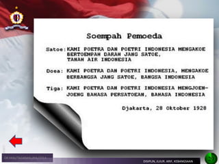 DR.YANI/TASIKMALAYA/2014 
29 
DISIPLIN, JUJUR. ARIF, KEBANGSAAN  