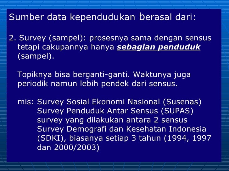 Kependudukan
