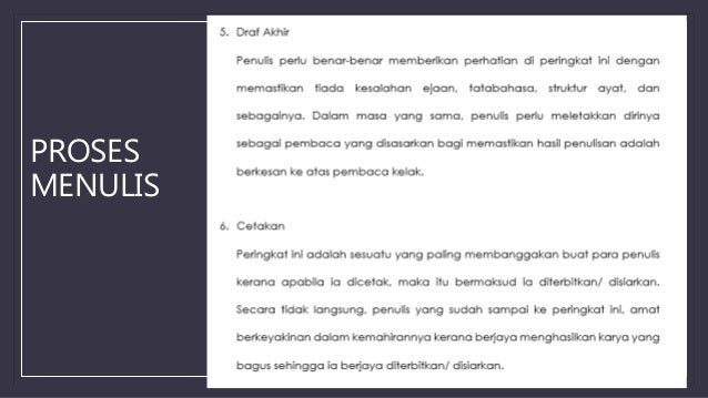 Kepentingan kemahiran menulis