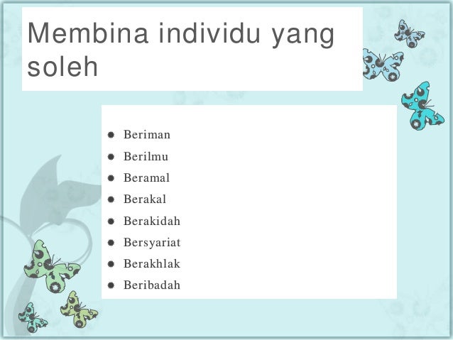 Kepentingan pendidikan islam dalam melahirkan modal insan yang