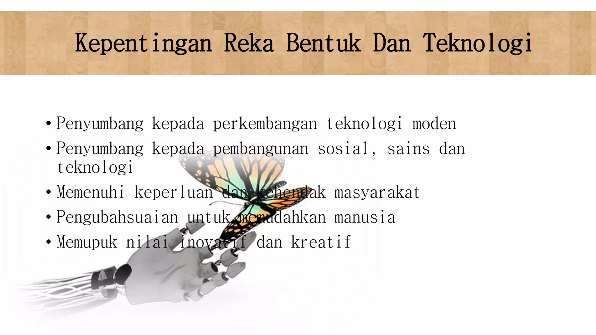 Keperluan Kreatif dan Kompleksiti Reka Bentuk