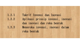Delta Reka Invensi Kepentingan reka bentuk dan teknologi | PPTX