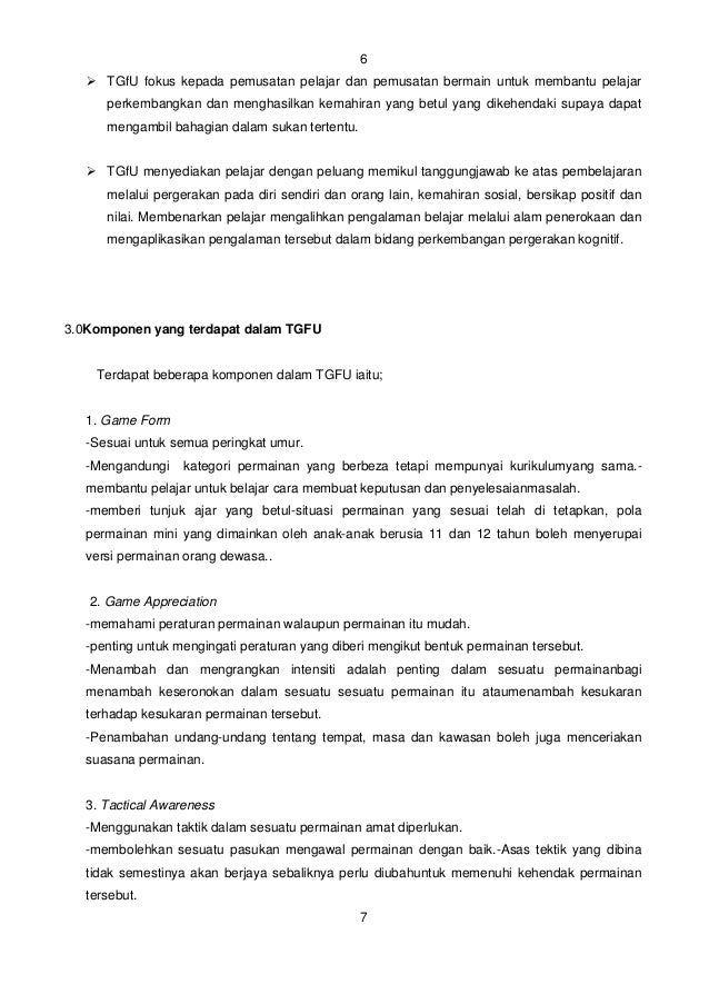 Kertas Kerja Permainan Baling Span Pdf