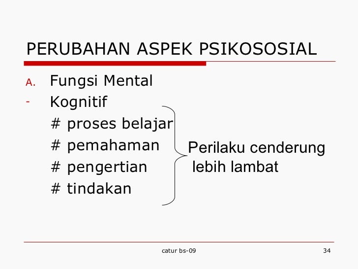 Keperawatan Gerontik