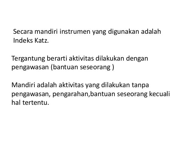 Keperawatan gerontik