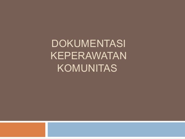 Keperawatan Komunitas Ii Ibaru