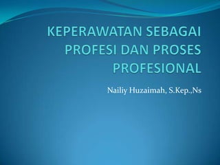 Nailiy Huzaimah, S.Kep.,Ns

 
