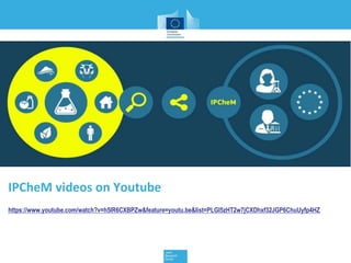 IPCheM videos on Youtube
https://www.youtube.com/watch?v=h5IR6CXBPZw&feature=youtu.be&list=PLGI5zHT2w7jCXDhxf32JGP6ChuUyfp4HZ
 