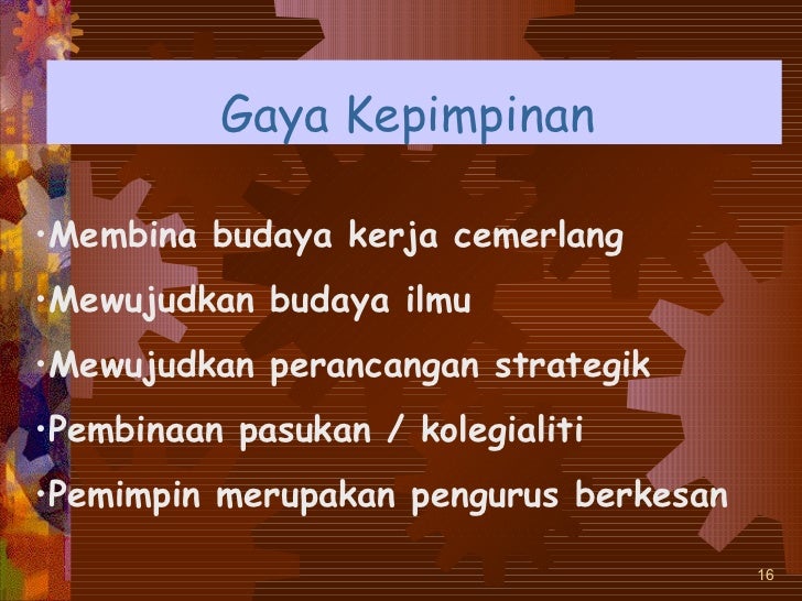 Kepimpinan