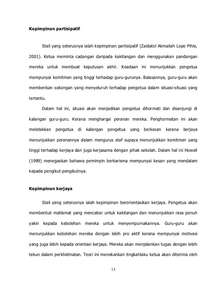 Kepimpinan