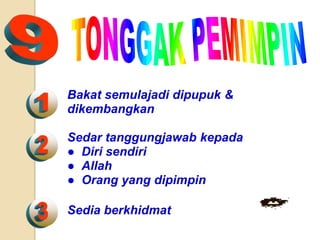 Pemimpinmestisihatjasmani, sihatrohani:Emosi yang stabil