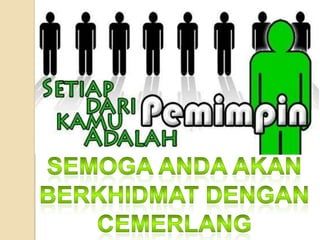 AktifdalamgerakerjakokurikulumKetua/PemimpinPersatuanatauKetuaPasukan:Mempunyaipengetahuandanpengalamanlebihluas