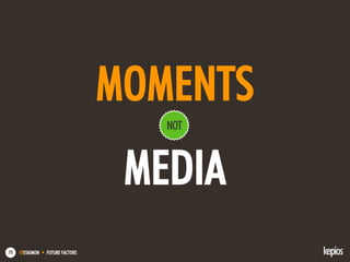 @ESKIMON • FUTURE FACTORS73
MOMENTS
MEDIA
NOT
 