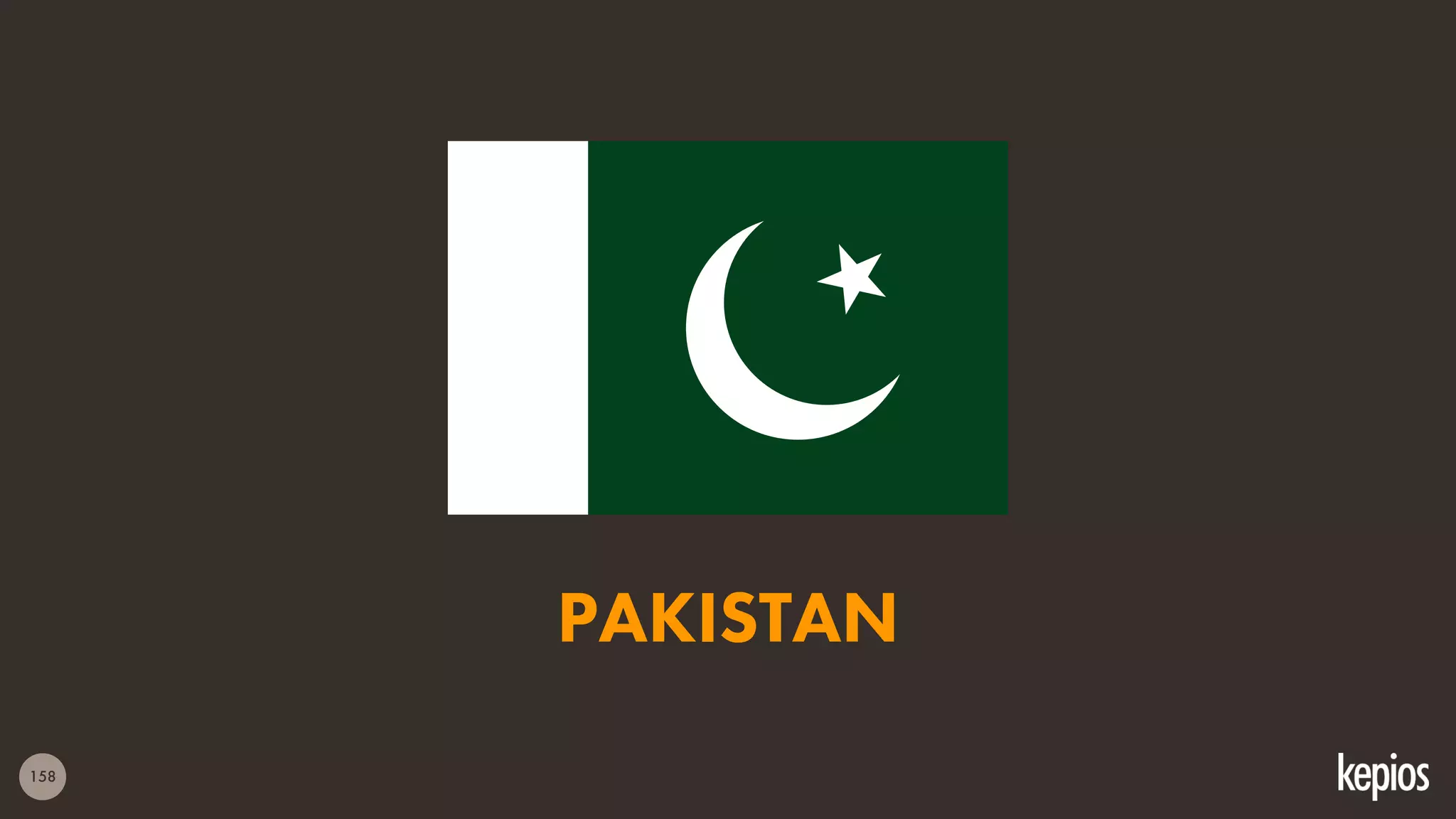 158
PAKISTAN
 