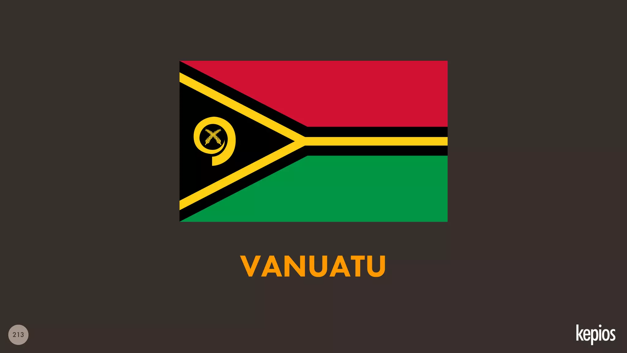 213
VANUATU
 
