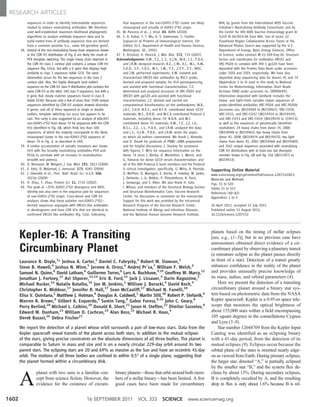 RESEARCH ARTICLES
             sequences in order to identify intermediate sequences               that sequences in the non-IGHV1-2*02 cluster are likely              NIH; by grants from the International AIDS Vaccine
             related to mature neutralizing antibodies. We therefore             misassigned and actually of IGHV1-2*02 origin.                       Initiative’s Neutralizing Antibody Consortium; and by
             used well-established maximum likelihood phylogenetic           45. M. Pancera et al., J. Virol. 84, 8098 (2010).                        the Center for HIV AIDS Vaccine Immunology grant AI
             algorithms to analyze antibody sequence data and to             46. E. A. Kabat, T. T. Wu, K. S. Gottesman, C. Foeller,                  5U19 AI 067854-06 from NIH. Use of sector 22
             build rooted trees of antibody sequences that are derived           Sequences of Proteins of Immunological Interest, 5th                 (Southeast Region Collaborative Access Team) at the
             from a common ancestor (i.e., same VH-germline gene).               Edition (U.S. Department of Health and Human Services,               Advanced Photon Source was supported by the U.S.
       38.   Several of the non-neutralizing heavy-chain sequences shown         Washington, DC, 1991).                                               Department of Energy, Basic Energy Sciences, Office
             in the CDR H3 distribution of Fig. 6 are likely the result of   47. E. Krissinel, K. Henrick, J. Mol. Biol. 372, 774 (2007).             of Science, under contract W-31-109-Eng-38. Structure
             PCR template switching. The single heavy chain depicted in      Acknowledgments: X.W., T.Z., J. Z., G.J.N., M.R., L.S., P.D.K.,          factors and coordinates for antibodies VRC03 and
             the CDR H3 class 1 contour plot contains a unique CDR H3            and J.R.M. designed research; B.Z., C.W., X.C., M.L., K.M.,          VRC-PG04 in complex with HIV-1 gp120 have been
             sequence (fig. S15a), but with a V gene that displays high          S.O.D., S.P., S.D.S., W.S., L.W., Y.Y., Z.Y.Y., Z.Y., NISC,          deposited with the Protein Data Bank under accession
             similarity to class 3 sequences (table S23). The same               and J.M. performed experiments; X.W. isolated and                    codes 3SE8 and 3SE9, respectively. We have also
             observation occurs for the two sequences in the class 2             characterized VRC01-like antibodies by RSC3 probe,                   deposited deep sequencing data for donors 45 and 74
             contour plot. Also, the highly divergent (and outlier)              devised and prepared samples for 454 pyrosequencing,                 (Appendices 1 to 4) used in this study to National
             sequence on the CDR H3 class 9 distribution plot contains the       and assisted with functional characterization; T.Z.                  Center for Biotechnology Information Short Reads
             same CDR H3 as the other 140 class 9 sequences, but with a          determined and analyzed structures of VRC-PG04 and                   Archives (SRA) under accession no. SRP006992.
             V gene that closely matches sequences found in class 8              VRC03 with gp120 and assisted with functional                        Information deposited with GenBank includes the
             (table S23b). Because only a few of more than 1500 unique           characterization; J.Z. devised and carried out                       heavy- and light-chain variable region sequences of
             sequences identified by CDR H3 analysis showed dissimilar           computational bioinformatics on the antibodyome; M.B.,               probe-identified antibodies VRC-PG04 and VRC-PG04b
             V genes, and all of these appeared as single or double              J.A.C, S.H.K, N.E.S., and B.F.H. contributed donor 0219              (accession nos. JN159464 to JN159467), VRC-CH30,
             outliers, template switching can occur but appears to be            materials; M.S., D.R.B., and W.C.K contributed Protocol G            VRC-CH31, and VRC-CH32 (JN159434 to JN159439),
             rare. This rarity is also suggested by an analysis of 606,047       materials, including donor 74; N.D.R. and M.C.                       and VRC-CH33 and VRC-CH34 (JN159470 to 159473),
             non-IGHV1-2*02 from donor 74 for sequences with the CDR             contributed donor 45 materials; X.W., T.Z., J.Z, I.G.,               as well as the sequences of genomically identified
             H3s identified in Fig. 6B, which finds less than 100                N.S.L., Z.Z., L.S., P.D.K., and J.R.M. analyzed the data;            neutralizers: 24 heavy chains from donor 74, 2008
             sequences, of which the majority corresponds to the likely          and L.S., G.J.N., P.D.K., and J.R.M. wrote the paper,                (JN159440 to JN159463), two heavy chains from
             misassigned cluster in the non-IGHV1-2*02 sequence of               on which all authors commented. We thank J. Almeida                  donor 45, 2008 (JN159474 and JN159475), two light
             donor 74 in Fig. 4, as described in (44).                           and D. Douek for protocols of PBMC cDNA preparation                  chains from donor 45, 2001 (JN159468 and JN159469),
       39.   A similar accumulation of somatic mutations was shown               and for helpful discussions; J. Stuckey for assistance               and 1561 unique sequences associated with neutralizing
             (45) with the broadly neutralizing antibodies PG9 and               with figures; T. Wrin for sequence information on the                CDR H3 distributions with at least one low divergent
             PG16 to correlate with an increase in neutralization                donor 74 virus; J. Binley, D. Montefiori, L. Morris, and             member shown in Fig. 6B and fig. S16 (JN157873 to
             breadth and potency.                                                G. Tomaras for donor 0219 serum characterization; and                JN159433).
       40.   D. Nemazee, M. Weigert, J. Exp. Med. 191, 1813 (2000).              all of the IAVI Protocol G team members and the Protocol
       41.   E. Edry, D. Melamed, J. Immunol. 173, 4265 (2004).                  G clinical investigators, specifically, G. Miiro, A. Pozniak,   Supporting Online Material
       42.   J. Glanville et al., Proc. Natl. Acad. Sci. U.S.A. 106,             D. McPhee, O. Manigart, E. Karita, A. Inwoley, W. Jaoko,        www.sciencemag.org/cgi/content/full/science.1207532/DC1
             20216 (2009).                                                       J. DeHovitz, L.-G. Bekker, P. Pitisuttithum, R. Paris,          Materials and Methods
       43.   H. Zhou, Y. Zhou, Protein Sci. 11, 2714 (2002).                     J. Serwanga, and S. Allen. We also thank H. Sato,               Figs. S1 to S20
       44.   The peak at ~25% IGHV1-2*02 divergence and 88%                      I. Wilson, and members of the Structural Biology Section        Tables S1 to S23
             identity was also seen in the sequence plot for sequences           and Structural Bioinformatics Core, Vaccine Research            References (48–82)
             of non-IGHV1-2*02 origin. Cross-donor and CDR H3                    Center, for discussions or comments on the manuscript.          Appendices 1 to 4
             analyses shows that these putative non-IGHV1-2*02–                  Support for this work was provided by the Intramural
             derived sequences segregate with VRC01-like antibodies              Research Program of the Vaccine Research Center,                26 April 2011; accepted 15 July 2011
             in dendrograms and have CDR H3s that are identical to               National Institute of Allergy and Infectious Diseases,          Published online 11 August 2011;
             confirmed VRC01-like antibodies (fig. S16), indicating              and the National Human Genome Research Institute,               10.1126/science.1207532




       Kepler-16: A Transiting                                                                                                                   planets based on the timing of stellar eclipses
                                                                                                                                                 [see, e.g., (1–3)], but in no previous case have
                                                                                                                                                 astronomers obtained direct evidence of a cir-
       Circumbinary Planet                                                                                                                       cumbinary planet by observing a planetary transit
                                                                                                                                                 (a miniature eclipse as the planet passes directly
       Laurance R. Doyle,1* Joshua A. Carter,2 Daniel C. Fabrycky,3 Robert W. Slawson,1                                                          in front of a star). Detection of a transit greatly
       Steve B. Howell,4 Joshua N. Winn,5 Jerome A. Orosz,6 Andrej Prˇsa,7 William F. Welsh,6                                                    enhances confidence in the reality of the planet
       Samuel N. Quinn,8 David Latham,8 Guillermo Torres,8 Lars A. Buchhave,9,19 Geoffrey W. Marcy,11                                            and provides unusually precise knowledge of
       Jonathan J. Fortney,12 Avi Shporer,13,14 Eric B. Ford,15 Jack J. Lissauer,4 Darin Ragozzine,2                                             its mass, radius, and orbital parameters (4).
       Michael Rucker,16 Natalie Batalha,16 Jon M. Jenkins,1 William J. Borucki,4 David Koch,4                                                       Here we present the detection of a transiting
       Christopher K. Middour,17 Jennifer R. Hall,17 Sean McCauliff,17 Michael N. Fanelli,18                                                     circumbinary planet around a binary star sys-
       Elisa V. Quintana,1 Matthew J. Holman,8 Douglas A. Caldwell,1 Martin Still,18 Robert P. Stefanik,8                                        tem based on photometric data from the NASA
       Warren R. Brown,8 Gilbert A. Esquerdo,8 Sumin Tang,8 Gabor Furesz,8,10 John C. Geary,8                                                    Kepler spacecraft. Kepler is a 0.95-m space tele-
       Perry Berlind,20 Michael L. Calkins,20 Donald R. Short,21 Jason H. Steffen,22 Dimitar Sasselov,8                                          scope that monitors the optical brightness of
       Edward W. Dunham,23 William D. Cochran,24 Alan Boss,25 Michael R. Haas,4                                                                  about 155,000 stars within a field encompassing
       Derek Buzasi,26 Debra Fischer27                                                                                                           105 square degrees in the constellations Cygnus
                                                                                                                                                 and Lyra (5–8).
       We report the detection of a planet whose orbit surrounds a pair of low-mass stars. Data from the                                             Star number 12644769 from the Kepler Input
       Kepler spacecraft reveal transits of the planet across both stars, in addition to the mutual eclipses                                     Catalog was identified as an eclipsing binary
       of the stars, giving precise constraints on the absolute dimensions of all three bodies. The planet is                                    with a 41-day period, from the detection of its
       comparable to Saturn in mass and size and is on a nearly circular 229-day orbit around its two                                            mutual eclipses (9). Eclipses occur because the
       parent stars. The eclipsing stars are 20 and 69% as massive as the Sun and have an eccentric 41-day                                       orbital plane of the stars is oriented nearly edge-
       orbit. The motions of all three bodies are confined to within 0.5° of a single plane, suggesting that                                     on as viewed from Earth. During primary eclipses,
       the planet formed within a circumbinary disk.                                                                                             the larger star, denoted “A,” is partially eclipsed
                                                                                                                                                 by the smaller star “B,” and the system flux de-
                   planet with two suns is a familiar con-                   binary planets—those that orbit around both mem-                    clines by about 13%. During secondary eclipses,

       A           cept from science fiction. However, the
                   evidence for the existence of circum-
                                                                             bers of a stellar binary—has been limited. A few
                                                                             good cases have been made for circumbinary
                                                                                                                                                 B is completely occulted by A, and the resulting
                                                                                                                                                 drop in flux is only about 1.6% because B is rel-


1602                                                     16 SEPTEMBER 2011                  VOL 333           SCIENCE            www.sciencemag.org
 