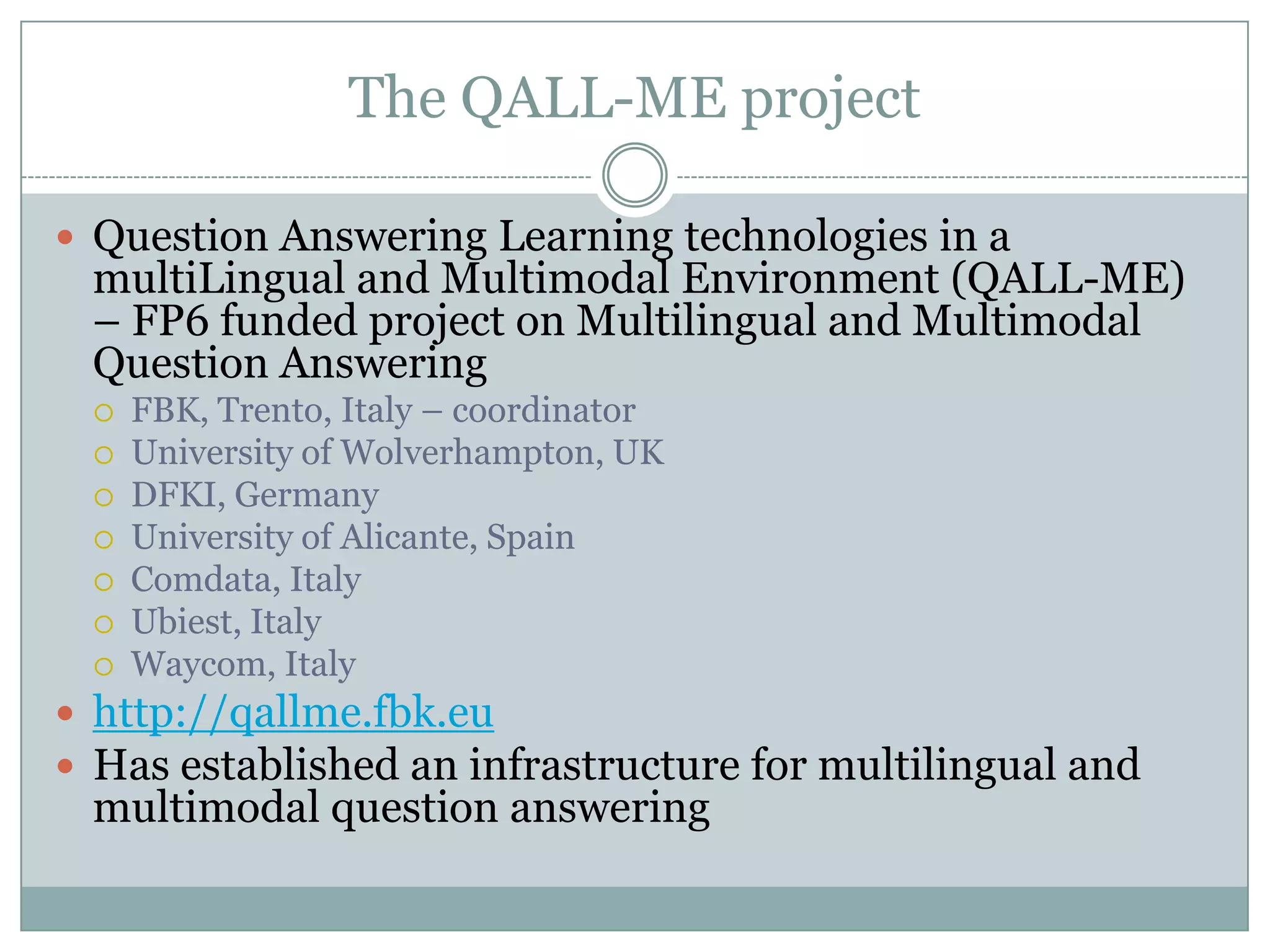 Are rarely open domain