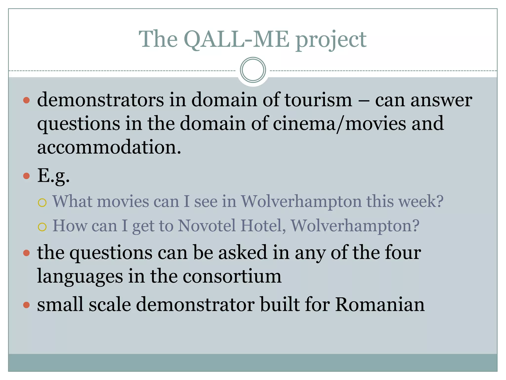 Can rarely be formulated in one go