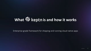 Building Autonomous Operations for Kubernetes with keptn