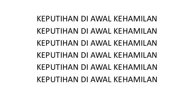 Keputihan Tanda Hamil Kenali Lebih Jauh Ciri Kehamilan Ini