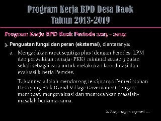 3. Penguatan fungsi dan peran (eksternal), diantaranya:
 