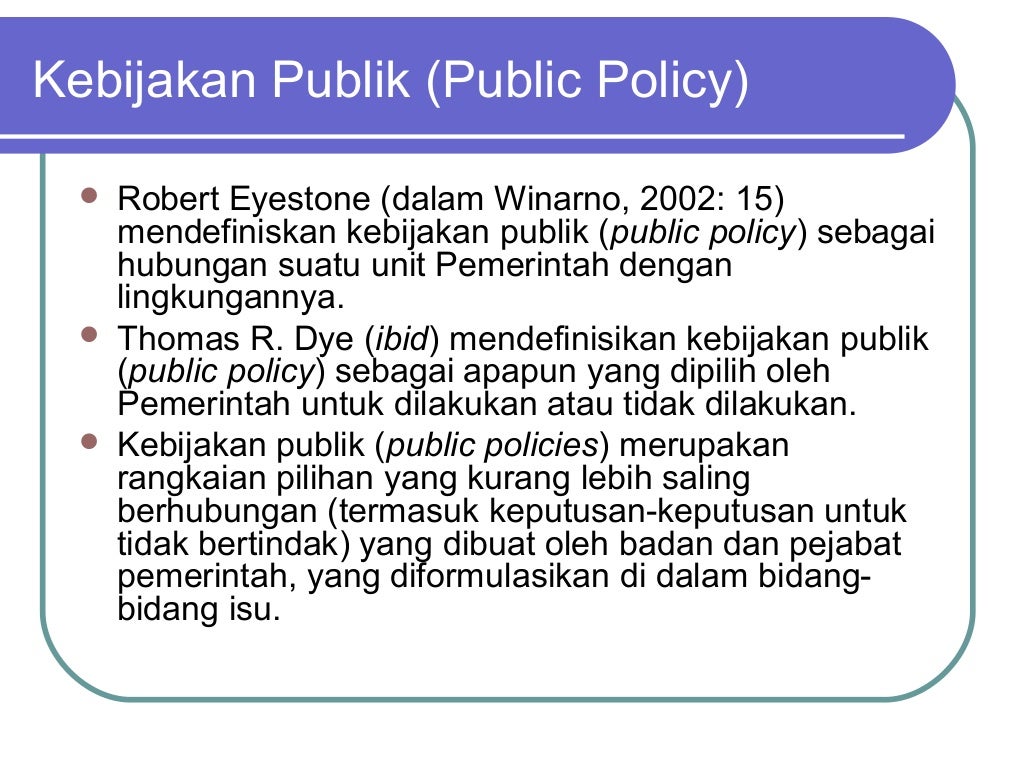 Keputusan politik
