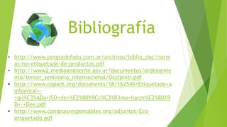Norma iso-14020 | PPTX