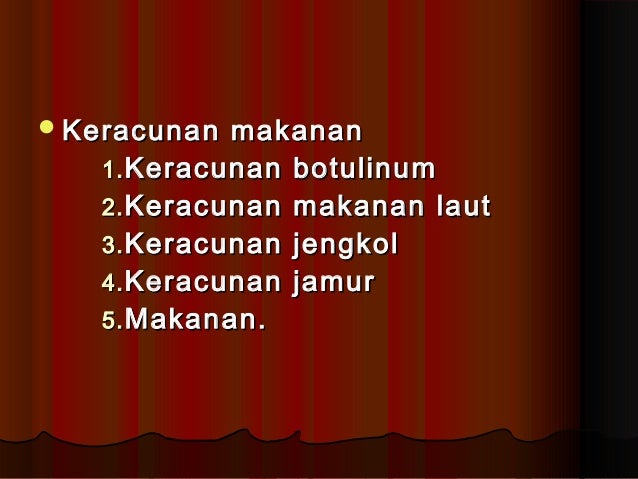 Keracunan (khs)
