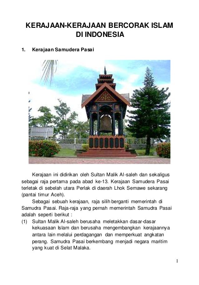 Kerajaan2 Islam Indonesia Kerajaan2 Islam Indonesia