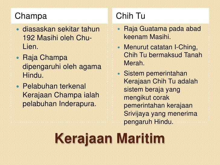 Kerajaan agraria maritim