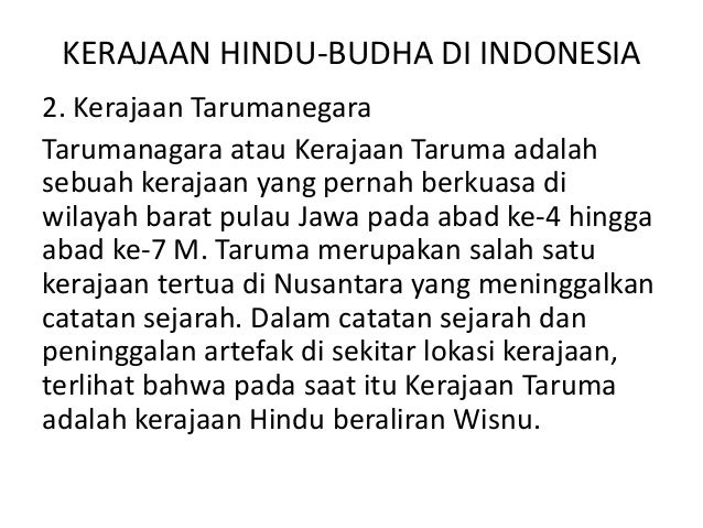 Kerajaan hindu budha di indonesia