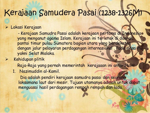 Kerajaan Islam Di Nusantara