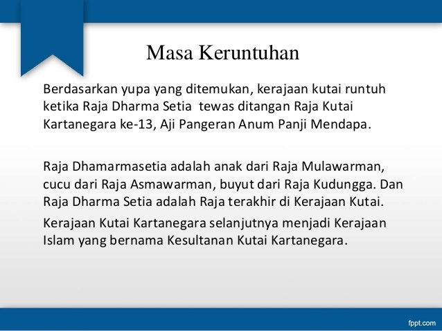 Kerajaan Kutai Dan Tarumanegara