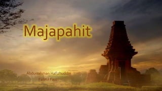 Kingdom of Majapahit of Java | PPTX