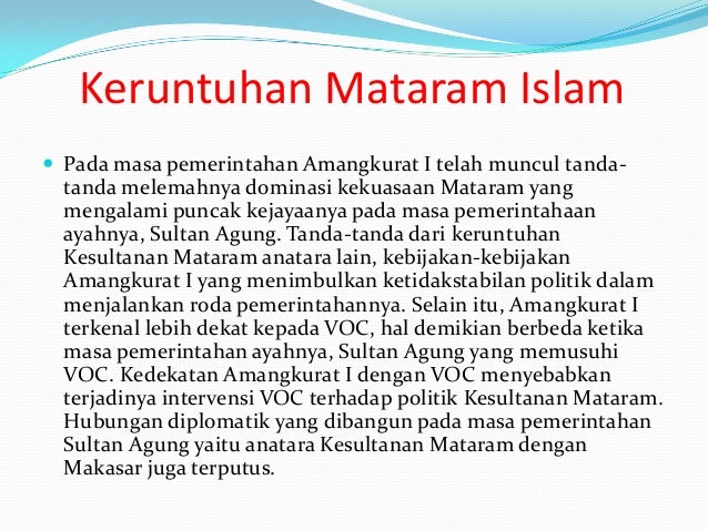 Kerajaan Mataram Islam