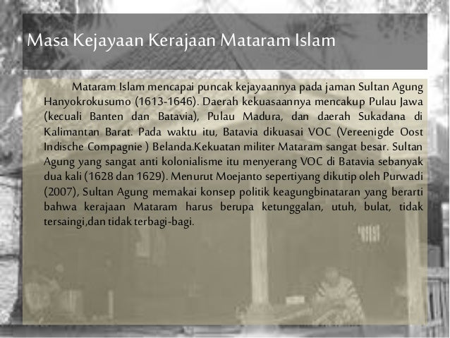 Kerajaan Mataram Islam