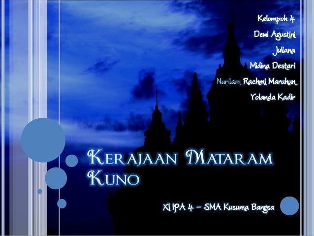 Kerajaan Mataram Kuno Jawa Barat Jawa Timur