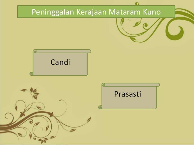 Kerajaan Mataram Kuno (kerajaan bercorak hindu di indonesia)