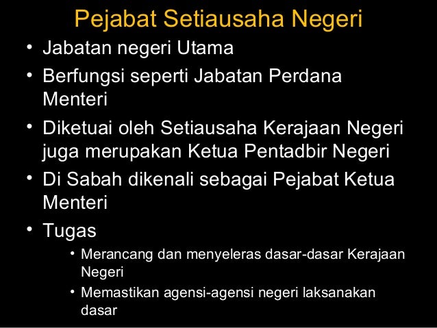 Kerajaan negeri